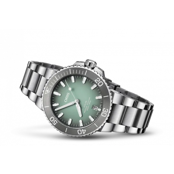 Oris Aquis Date 01 733 7732 4137 07 8 21 05PEB Grogan Jewelers